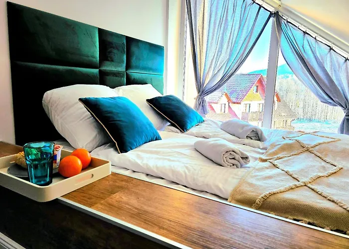 Glass Hill Dwupoziomowy Z Widokiem Na Gory 8 Osob